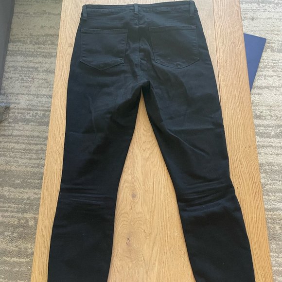L'AGENCE Margot High-Rise Skinny Jeans Noir - 29 - Picture 2 of 3
